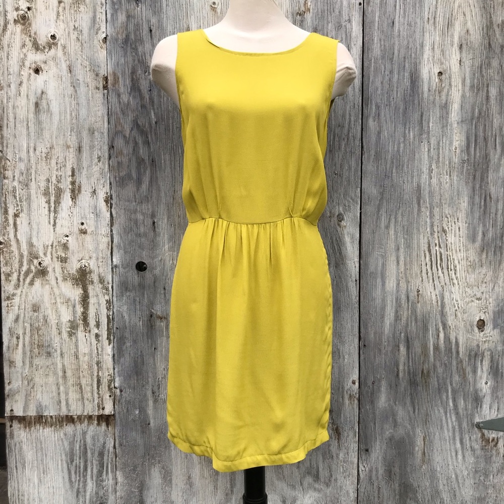 Nice Things by Paloma S. Yellow/Chartreuse Dress